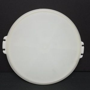 Tupperware Party Susan White Opaque Vintage